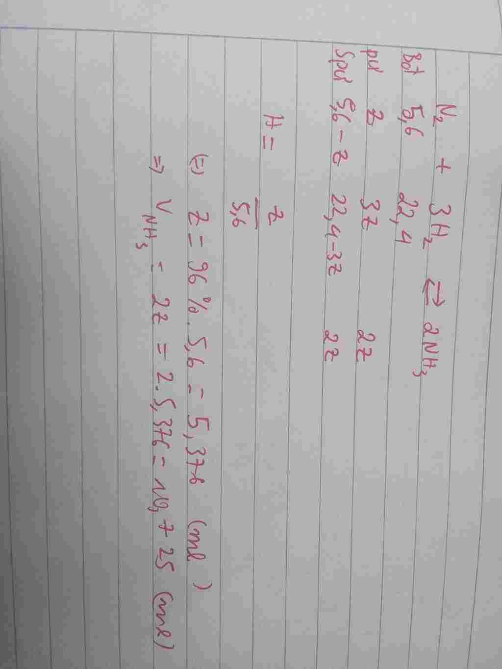 toan-lop-11-luong-nh3-tong-hop-duoc-tu-28ml-hon-hop-n2-va-h2-dktc-co-ti-le-the-tich-la-1-4-dem-d