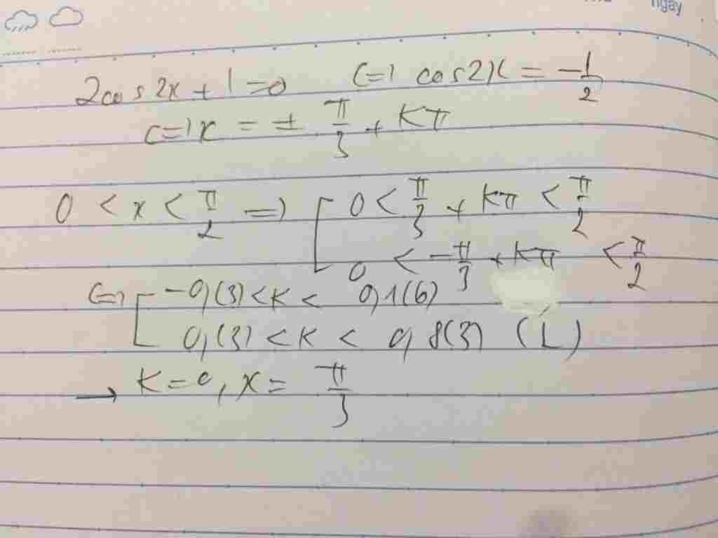 toan-lop-11-so-nghiem-cua-phuong-trinh-2cos2-1-0-trong-khoang-0-pi-2-la