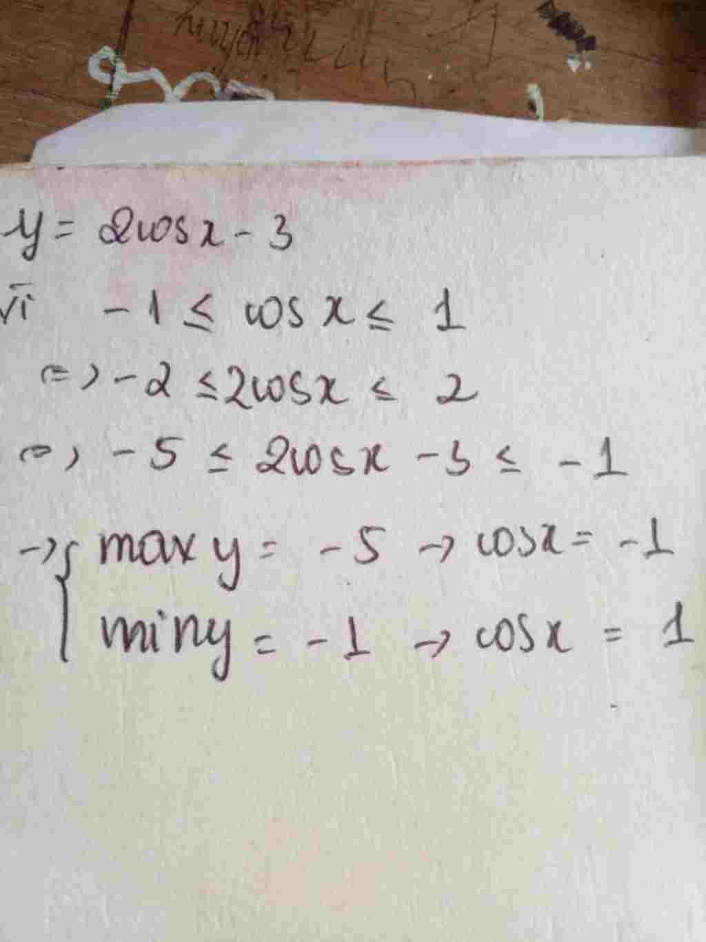 toan-lop-11-tim-gia-tri-lon-nhat-va-gia-tri-nho-nhat-cua-ham-so-y-2cos-3
