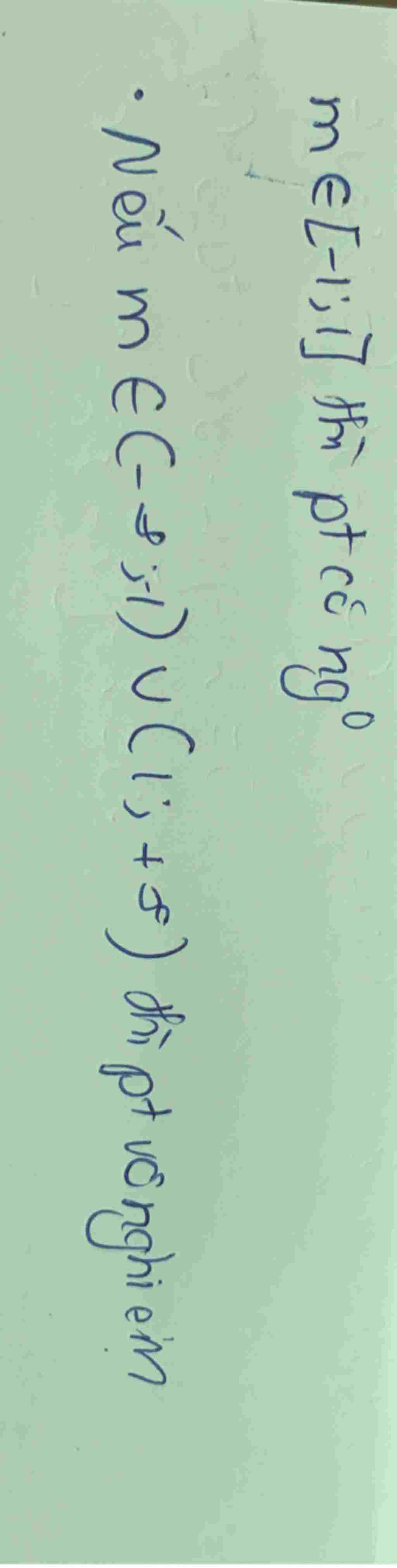 toan-lop-11-tim-tat-ca-cac-gia-tri-thuc-cua-tham-so-m-de-phuong-trinh-2cos-m-vo-nghiem