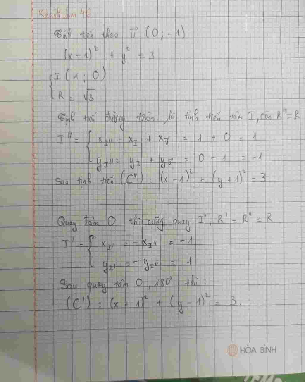toan-lop-11-trong-mat-phang-oy-tim-anh-duong-tron-c-cua-duong-tron-c-1-2-y-2-3-qua-phep-doi-hinh