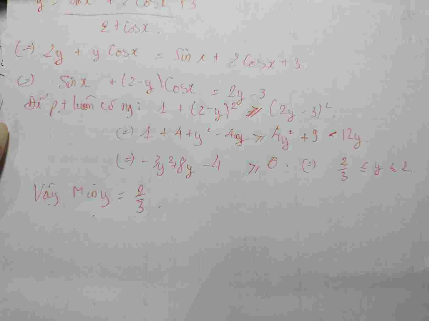toan-lop-11-y-dfrac-sin-2cos-3-2-cos-tim-min-y