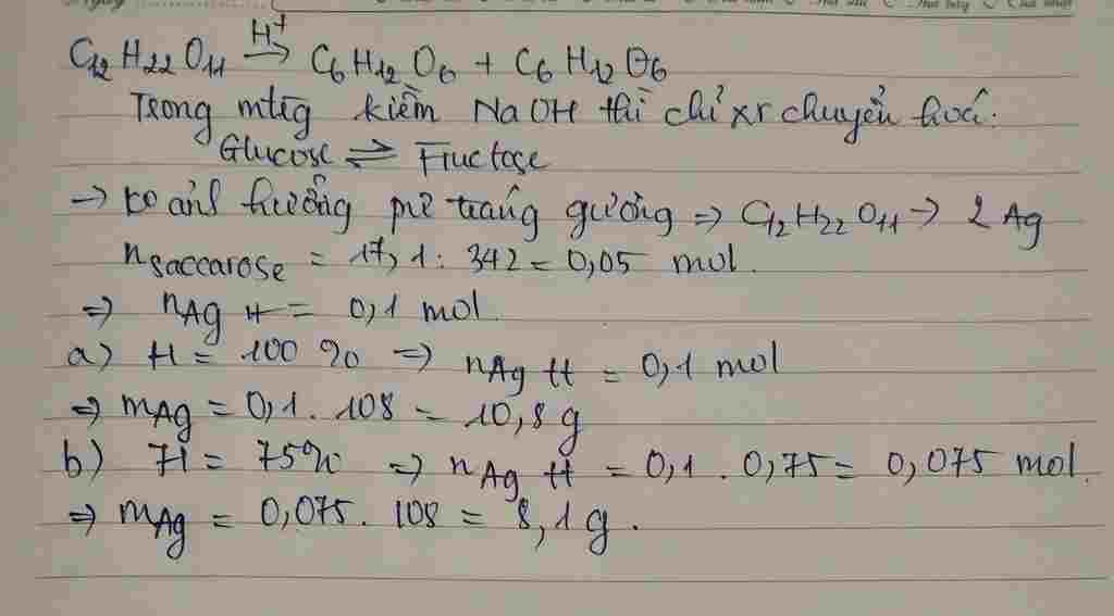 toan-lop-12-cho-17-1-gam-saccarozo-thuy-phan-hoan-toan-trong-moi-truong-ait-sau-do-trung-hoa-ban