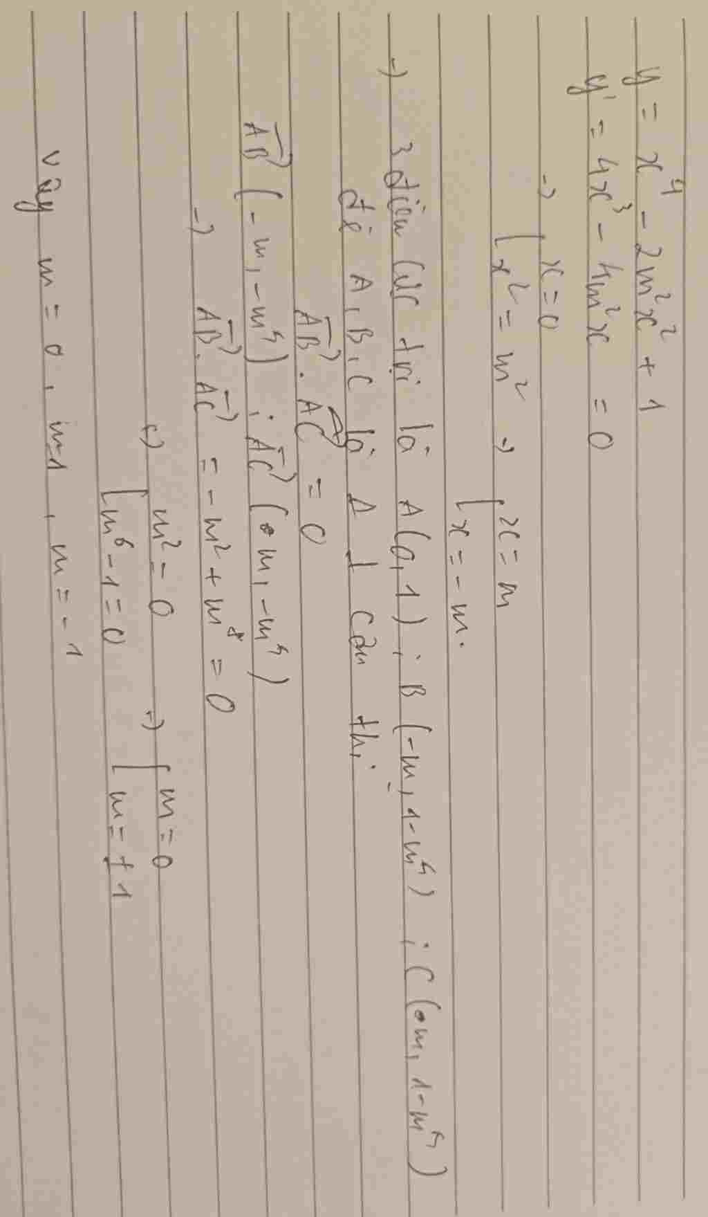 toan lop 12 cho ham so y 4 2m 2 2 1 tim m de ham so co 3 cuc tri tao thanh 1 tam giac vuong can toan-lop-12-cho-ham-so-y-4-2m-2-2-1-tim-m-de-ham-so-co-3-cuc-tri-tao-thanh-1-tam-giac-vuong-can