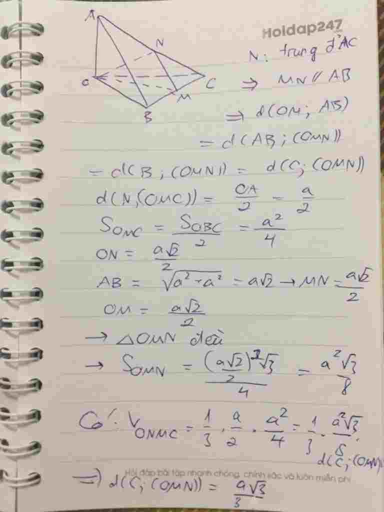 toan-lop-12-cho-tu-dien-oabc-co-oa-ob-oc-doi-mot-vuong-goc-voi-nhau-va-oa-ob-oc-a-goi-m-la-trung