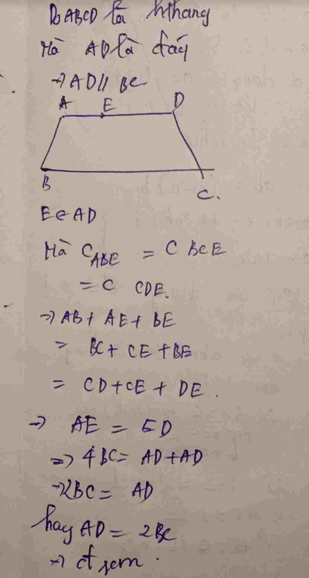 toan-lop-12-goi-e-la-diem-tren-canh-day-ad-cua-hinh-thang-abcd-sao-cho-cac-tam-giac-abe-bce-cde