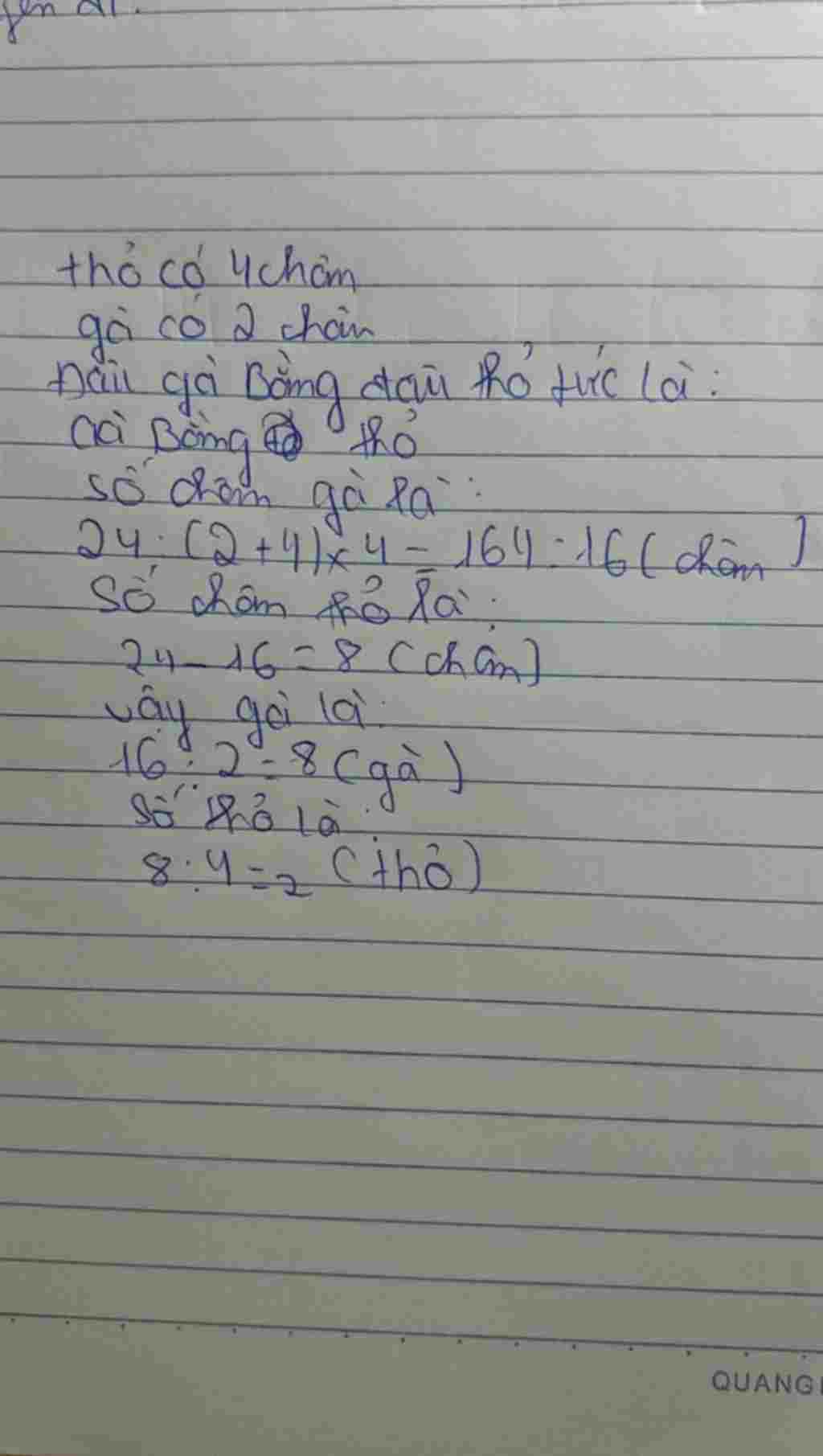 toan-lop-3-ca-ga-va-tho-dem-duoc-24-cai-chan-biet-so-dau-ga-bang-so-dau-tho-vay-co-con-ga