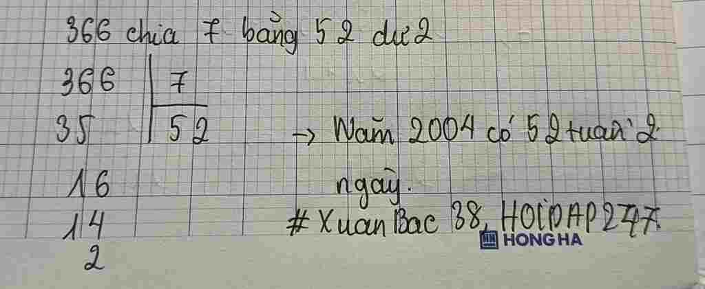 toan-lop-3-moi-tuan-le-co-7-ngay-nam-2004-co-366-ngay-hoi-nam-2004-gom-bao-nhieu-tuan-le-va-may