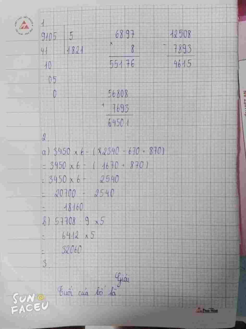 toan-lop-4-bai-1-dat-tinh-roi-tinh-9105-5-6897-8-12-508-7893-56808-7693-bai-2-tinh-gia-tri-bieu