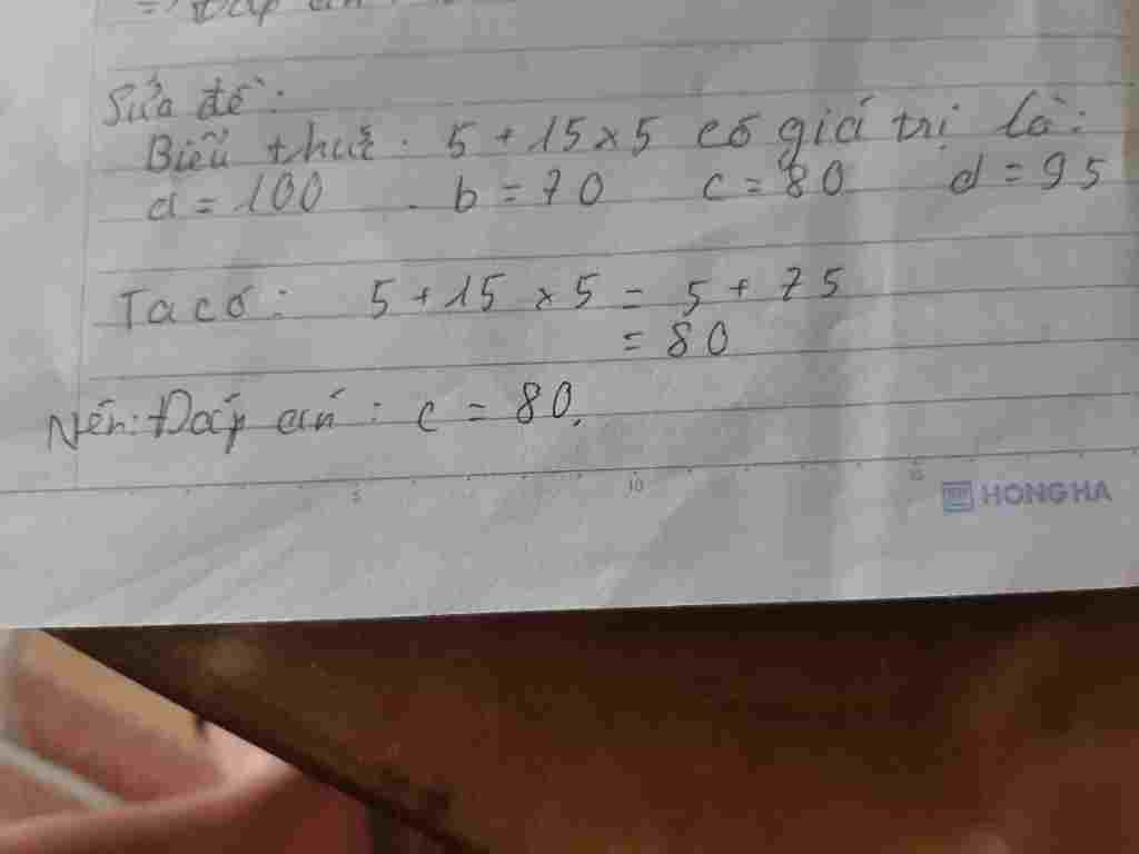 toan-lop-4-bieu-thuc-5-15-5-co-gia-tri-la-a-100-b-70-c-80-d-95