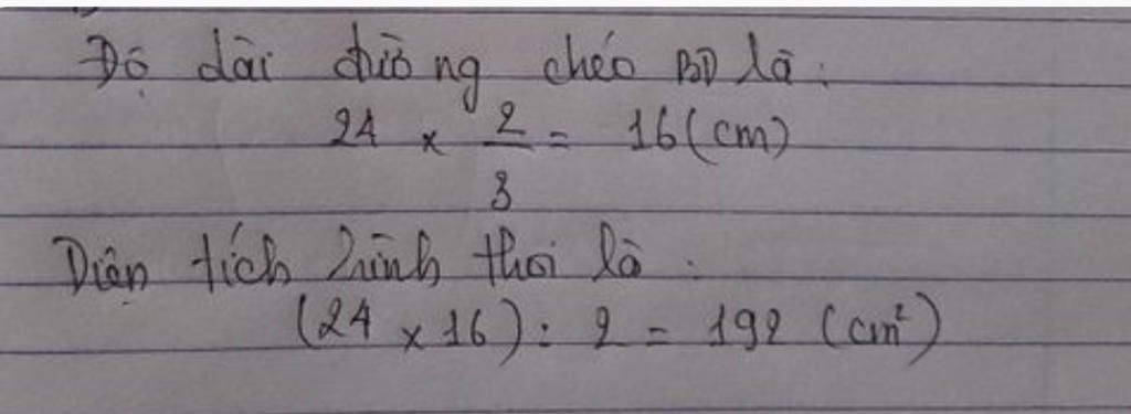 toan-lop-4-cho-hinh-thoi-abcd-biet-duong-cheo-ac-24cm-va-do-dai-duong-cheo-bc-bang-2-phan-3-do-d