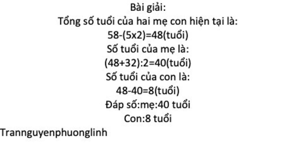 toan-lop-4-tong-so-tuoi-cua-hai-me-con-5-nam-nua-la-58-tuoi-biet-rang-me-hon-con-32-tuoi-hoi-hie