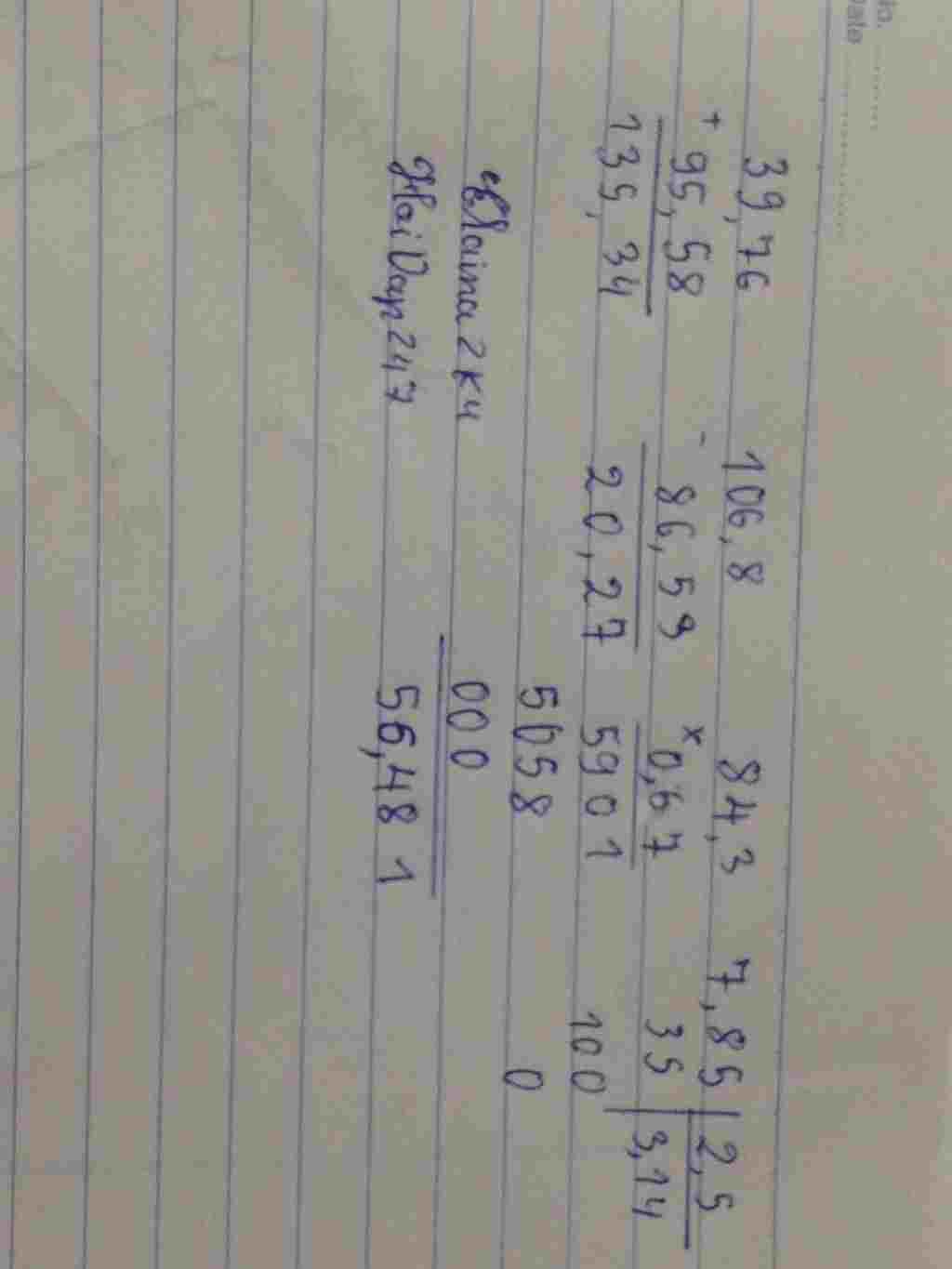 toan-lop-5-bai-1-dat-tinh-roi-tinh-2-diem-39-76-95-58-106-8-86-53-84-3-0-67-7-85-2-5
