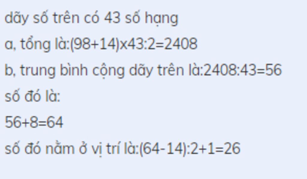 toan-lop-5-cho-day-so-14-16-18-94-96-98-a-tinh-tong-gia-tri-cua-day-so-tren-b-tim-so-co-gia-tri