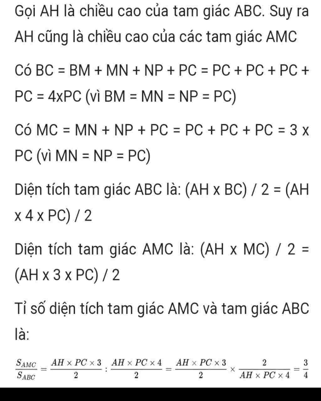 toan-lop-5-cho-hinh-tam-giac-abc-va-bm-mn-np-pc-tinh-ti-so-dien-tich-cua-hinh-tam-giac-amc-va-di