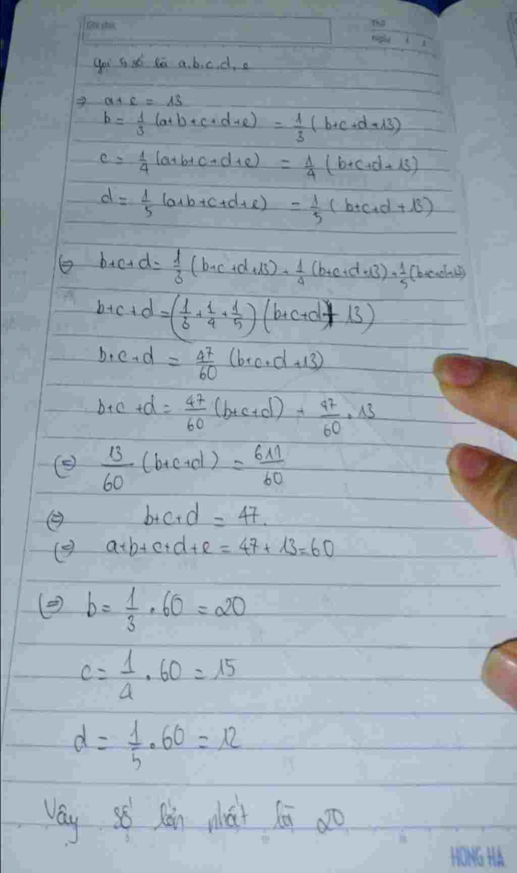 toan-lop-5-co-5-so-tu-nhien-tong-cua-so-dau-tien-va-so-thu-nam-la-13-so-thu-hai-bang-1-3-tong-cu