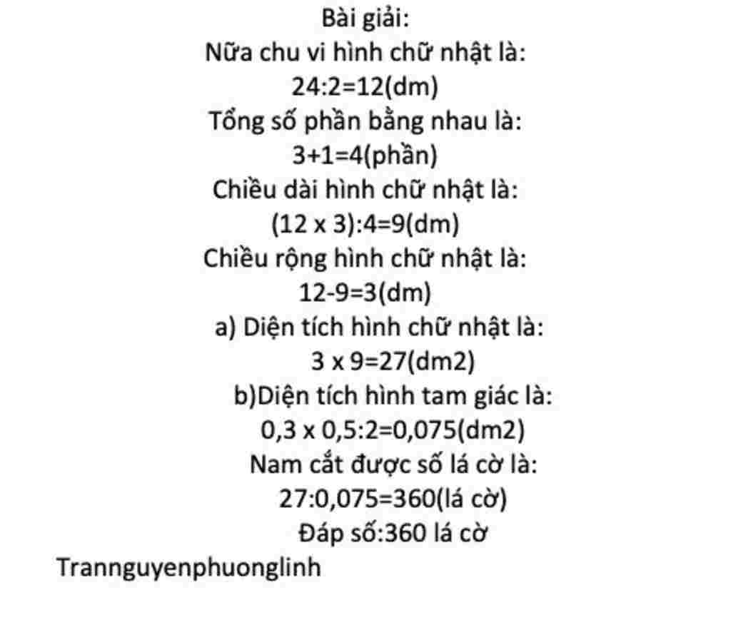 toan-lop-5-giai-bai-toan-sau-nam-co-mot-to-giay-hinh-chu-nhat-co-chu-vi-24-dm-chieu-dai-gap-3-la