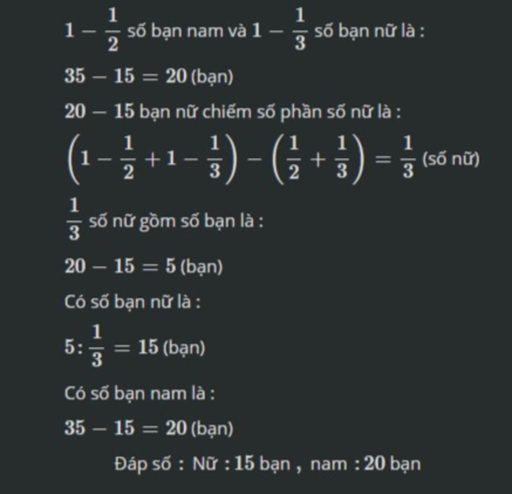 toan-lop-5-lop-5a-co-35-hoc-sinh-biet-rang-tong-cua-1-2-so-ban-nam-va-1-3-so-ban-nu-la-15-ban-ti