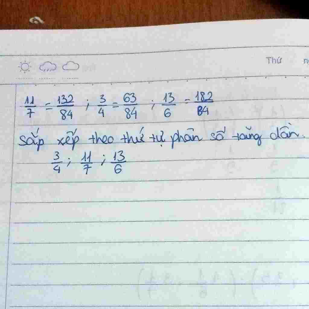 toan-lop-5-sap-ep-cac-phan-so-sau-theo-thu-tu-tang-dan-11-7-3-4-13-6-phan-so