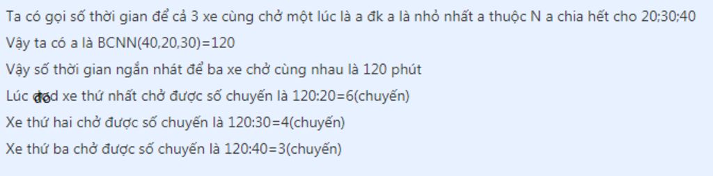 toan-lop-6-ba-e-o-to-cung-cho-hang-e-thu-nhat-cu-20-phut-cho-duoc-mot-chuyen-e-thu-hai-cu-30-phu