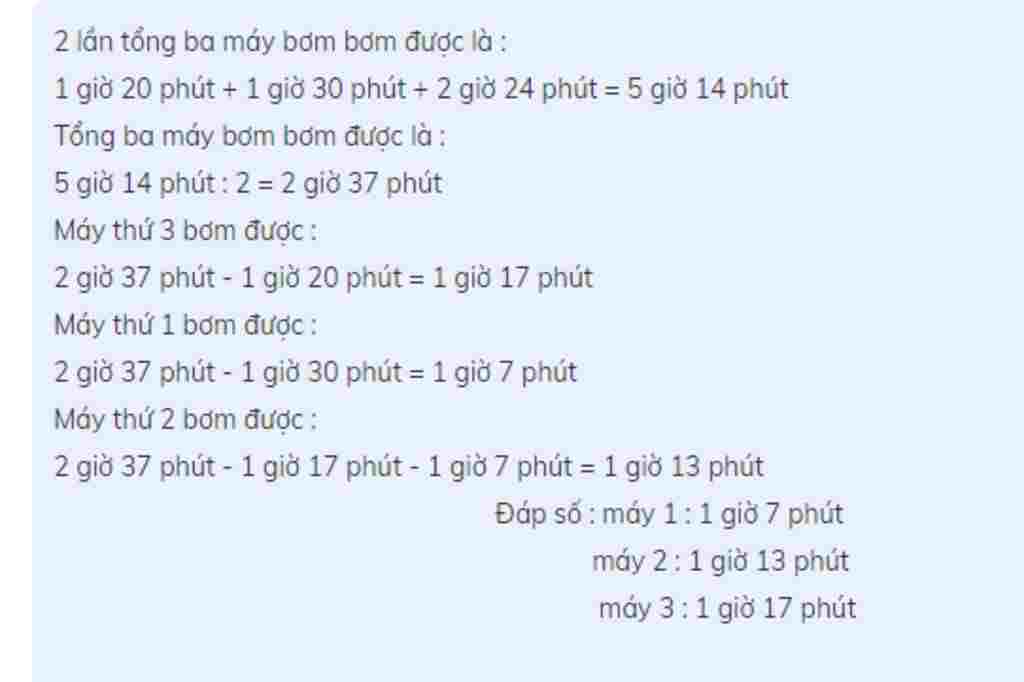 toan-lop-6-ba-may-bom-cung-bom-vao-mot-be-lon-neu-dung-ca-may-mot-va-may-hai-thi-sau-1-gio-20-ph