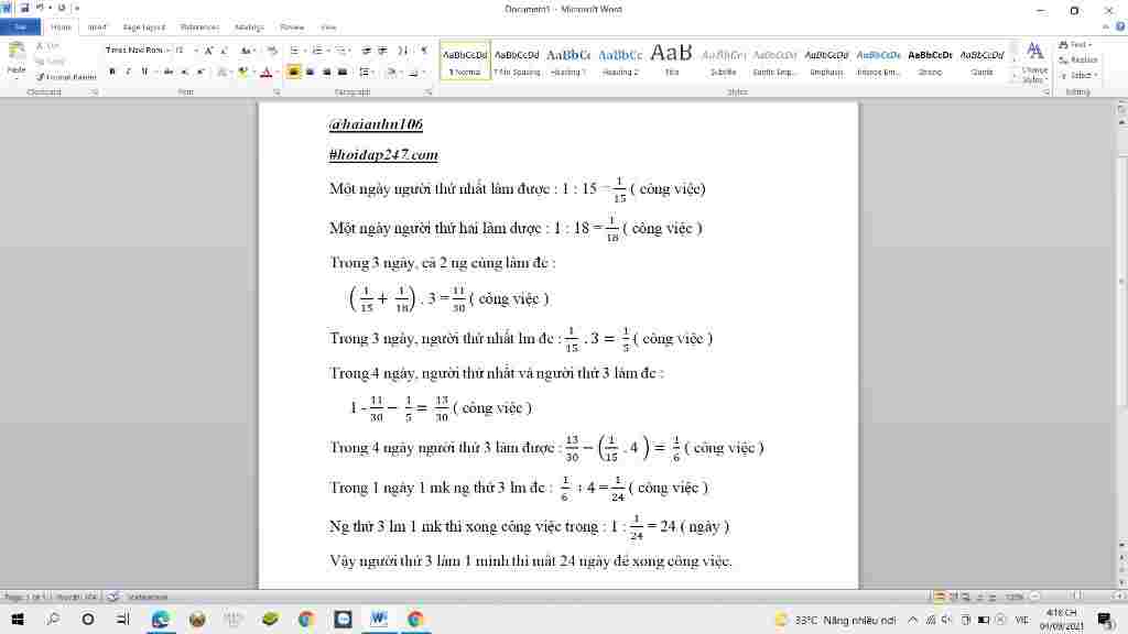 toan-lop-6-bai-1-mot-nguoi-can-12-ngay-de-lam-ong-1-cong-viec-nguoi-thu-hai-co-the-hoan-thanh-co
