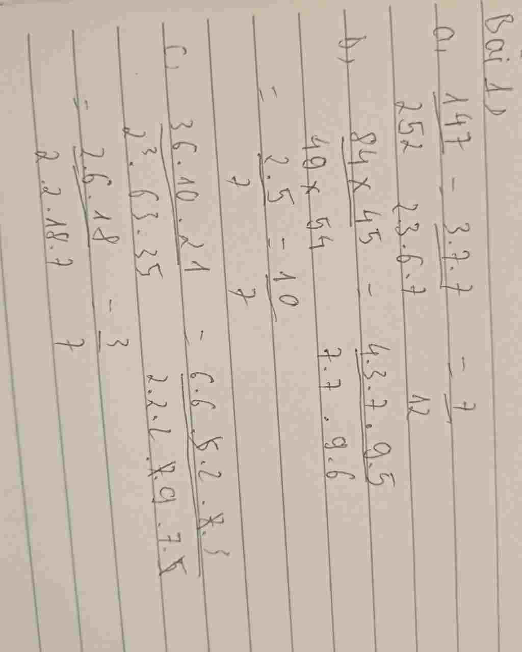 toan lop 6 bai 1 rut gon phan so a 147 252 b 84 45 49 54 c 36 10 21 2 3 63 35 chi tiet giup mik toan-lop-6-bai-1-rut-gon-phan-so-a-147-252-b-84-45-49-54-c-36-10-21-2-3-63-35-chi-tiet-giup-mik