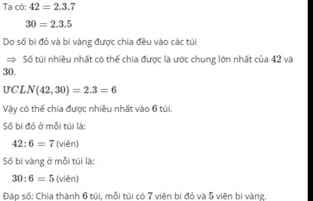 toan-lop-6-ban-ha-co-42-vien-bi-mau-do-va-30-vien-bi-mau-vang-ha-co-the-chia-nhieu-nhat-vao-bao