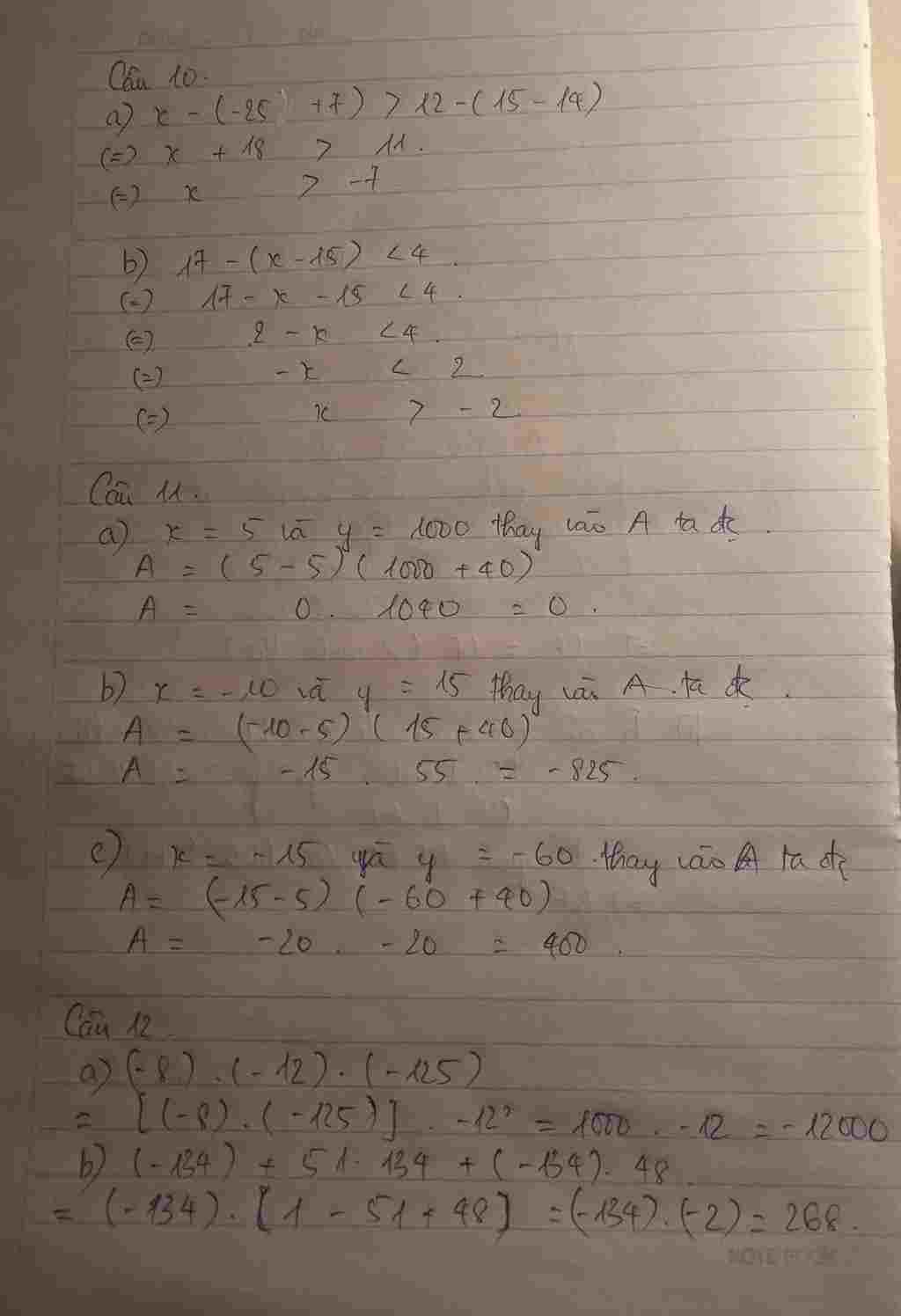 toan-lop-6-cau-10-tim-so-nguyen-sao-cho-a-25-7-12-15-14-b-17-15-4-cau-11-tinh-gia-tri-cua-bieu-t