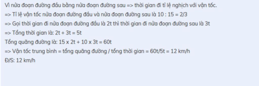 toan-lop-6-mot-nguoi-di-quang-duong-ab-van-toc-15km-gio-tren-nua-quang-duong-dau-va-van-toc-10km