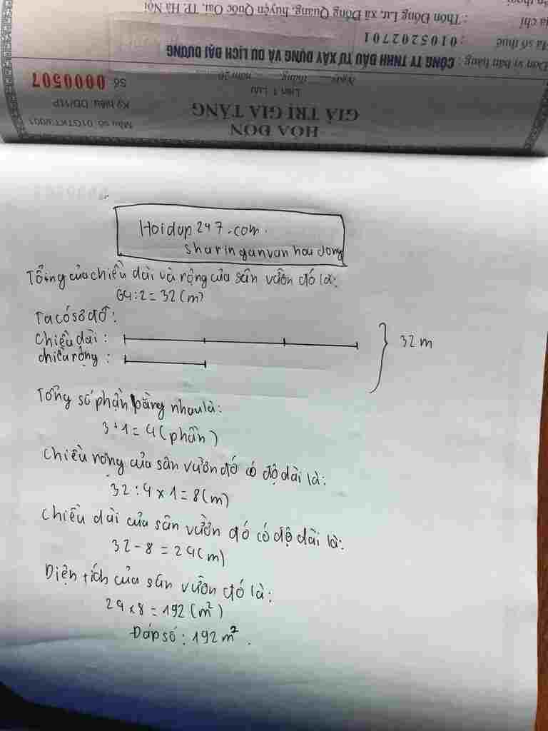 toan-lop-6-san-vuon-hinh-chu-nhat-co-chu-vi-la-64-m-chieu-dai-gap-3-lan-chieu-rong-tinh-dien-tic