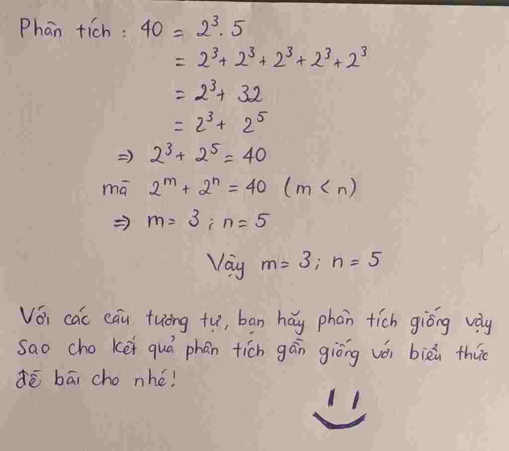 toan lop 6 tim hai so tu nhien m va n m nho hon n sao cho 2 mu m cong 2 mu n bang 40 toan-lop-6-tim-hai-so-tu-nhien-m-va-n-m-nho-hon-n-sao-cho-2-mu-m-cong-2-mu-n-bang-40