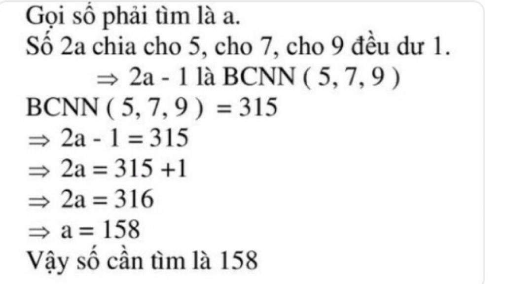 toan lop 6 tim so tu nhien nho nhat biet chia cho 7 9 11 duoc so du lan luot la 4 5 6 toan-lop-6-tim-so-tu-nhien-nho-nhat-biet-chia-cho-7-9-11-duoc-so-du-lan-luot-la-4-5-6
