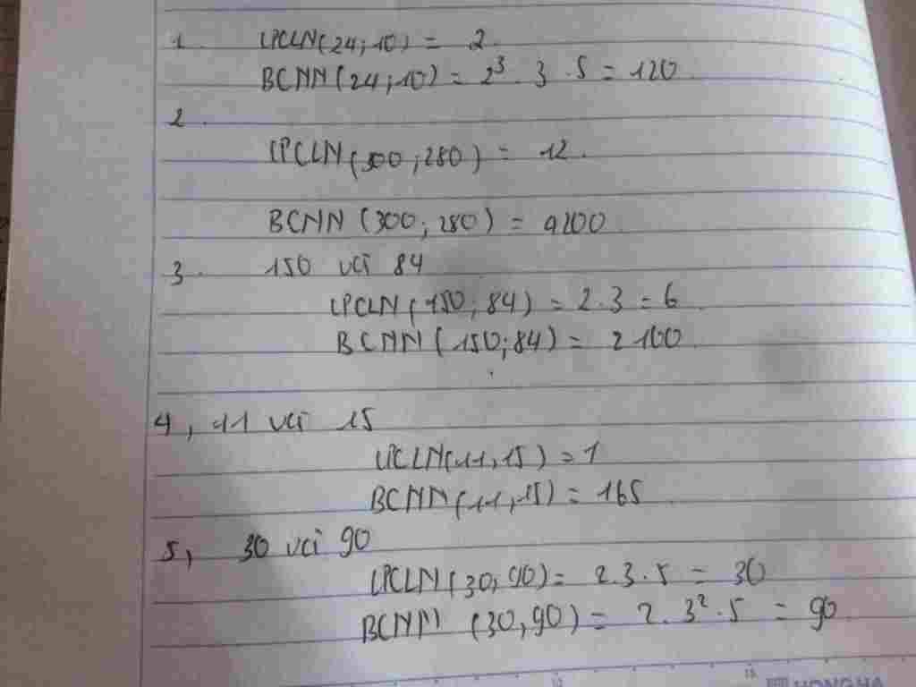 toan-lop-6-tim-ucln-va-bcnn-cua-1-24va10-2-300-va-280-3-150-va-84-4-11-va-15-5-30-va-90-6-14-21