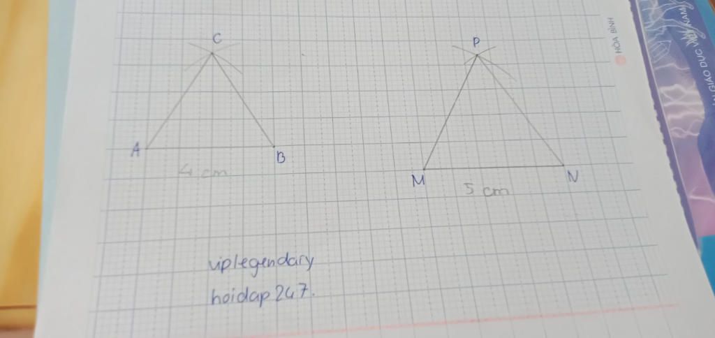 toan-lop-6-ve-tam-giac-abc-deu-canh-4-cm-bang-thuoc-e-ke-ve-tam-giac-mnp-deu-canh-5-cm-bang-thuo
