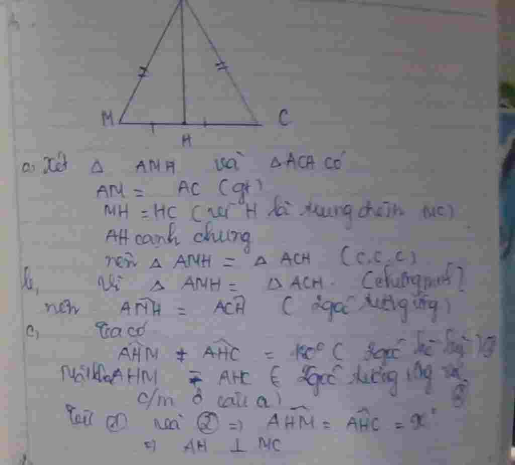 toan-lop-7-1-cho-tam-giac-amc-co-am-ac-h-la-trung-diem-mc-a-cm-tam-giac-amh-tam-giac-ach-b-cm-am