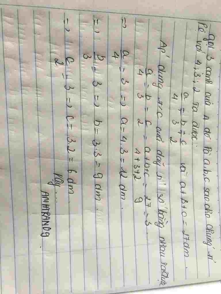 toan-lop-7-3-canh-cua-1-tam-giac-ti-le-voi-4-3-2-chu-vi-cua-tam-giac-la-27dm-tinh-do-dai-cac-can