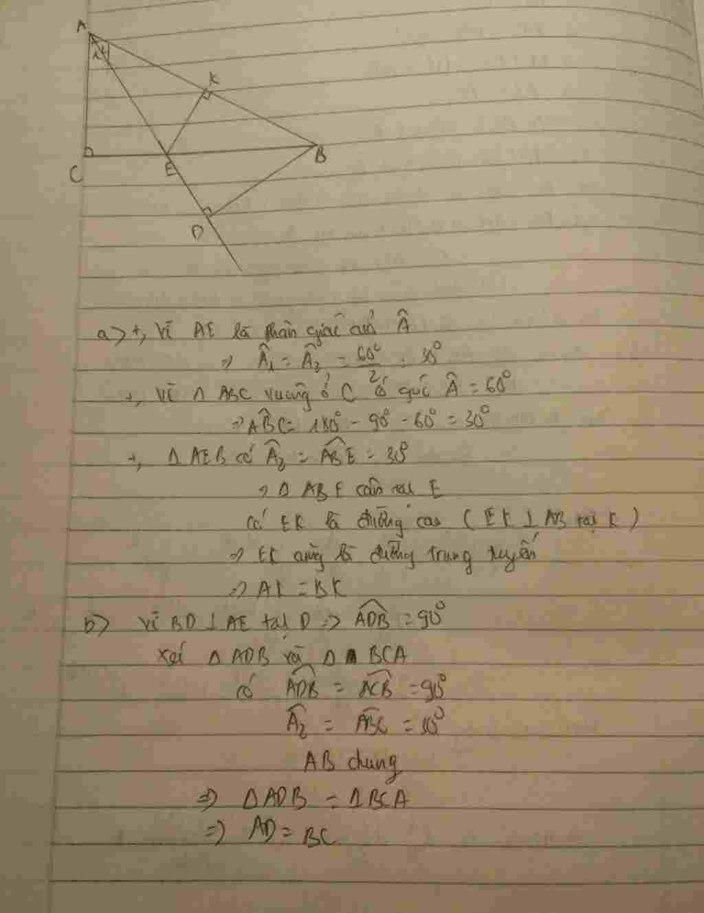 toan-lop-7-bai-1-cho-abc-vuong-o-c-co-goc-b-60-do-tia-phan-giac-cua-goc-bac-cat-bc-o-e-ke-vuong