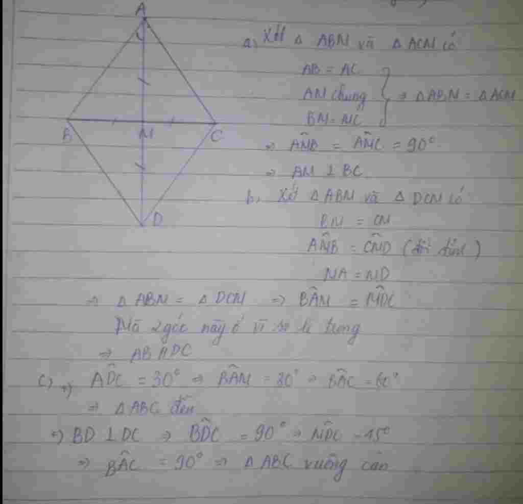toan-lop-7-bai-3-cho-tam-giac-abc-co-ab-ac-goi-m-trung-diem-cua-bc-va-tren-tia-doi-ma-lay-diem-d