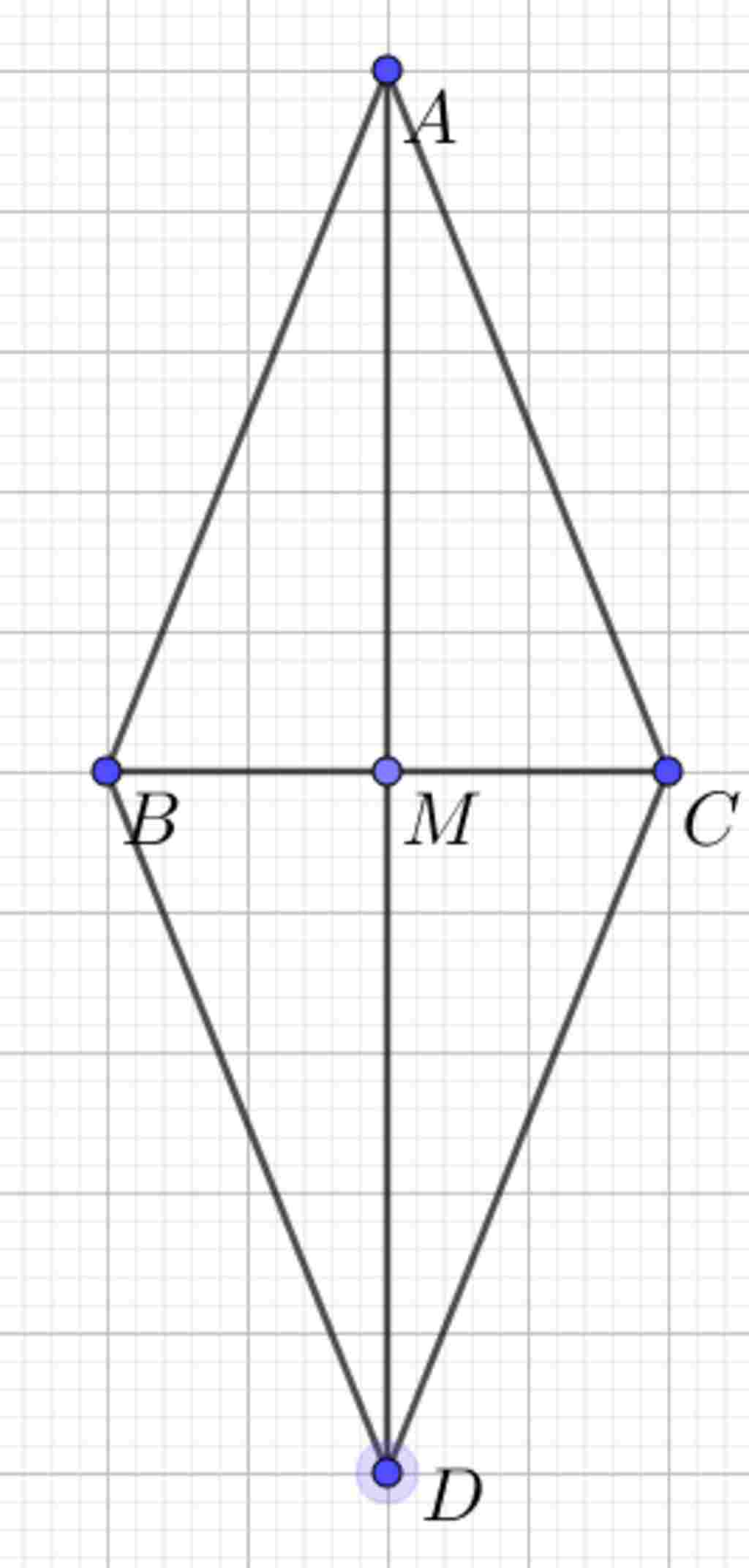 toan-lop-7-bai-3-cho-tam-giac-abc-co-ab-ac-goi-m-trung-diem-cua-bc-va-tren-tia-doi-ma-lay-diem-d