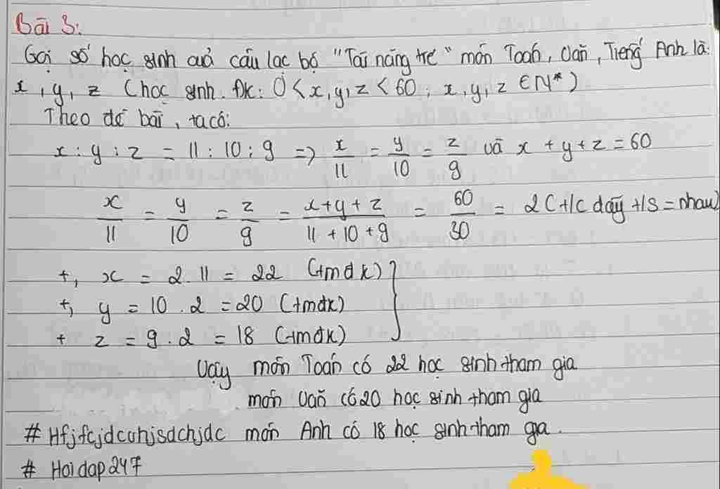 toan-lop-7-bai-3-tong-so-hoc-sinh-tham-gia-vao-cau-lac-bo-tai-nang-tre-cac-mon-toan-ngu-van-va-t