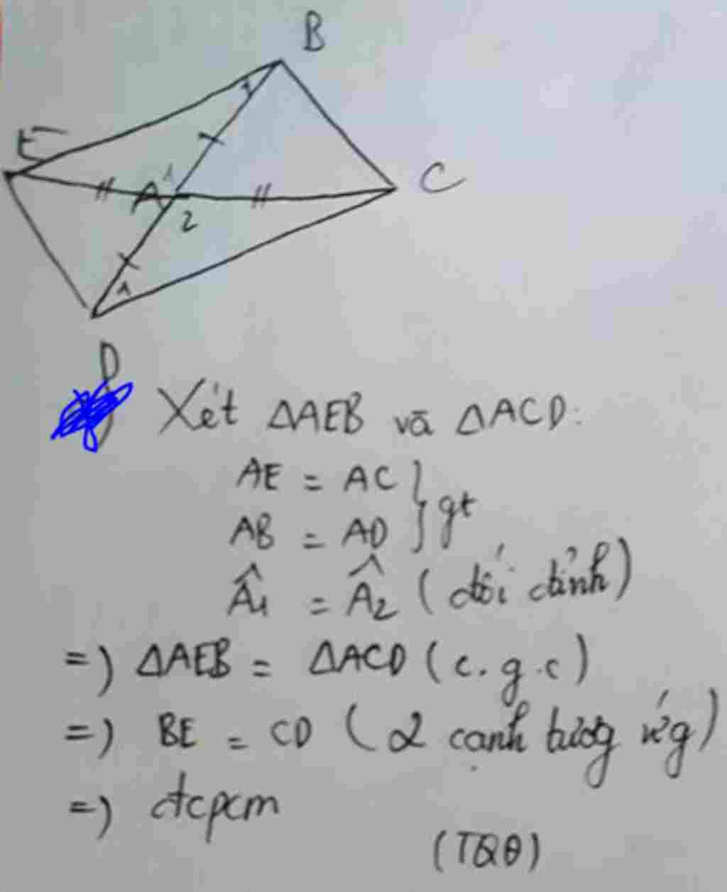 toan-lop-7-bai-4-cho-tam-giac-abc-tren-tia-doi-cua-tia-ab-lay-diem-d-sao-cho-ab-ad-tren-tia-doi