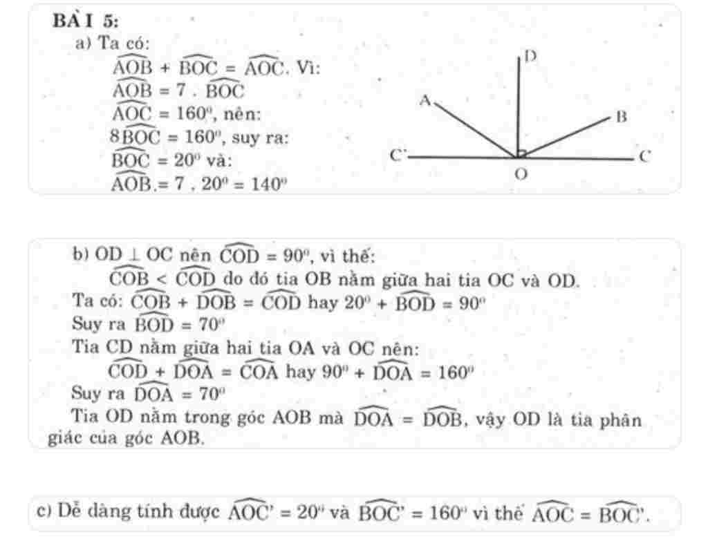 toan-lop-7-bai-5-cho-hai-goc-ke-aob-va-boc-co-tong-bang-160-do-trong-do-goc-aob-bang-7-lan-goc-b