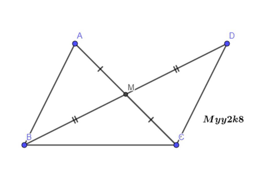 toan-lop-7-cau-4-cho-tam-giac-abc-ab-ac-goi-m-la-trung-diem-ac-tren-tia-doi-cua-tia-mb-lay-diem