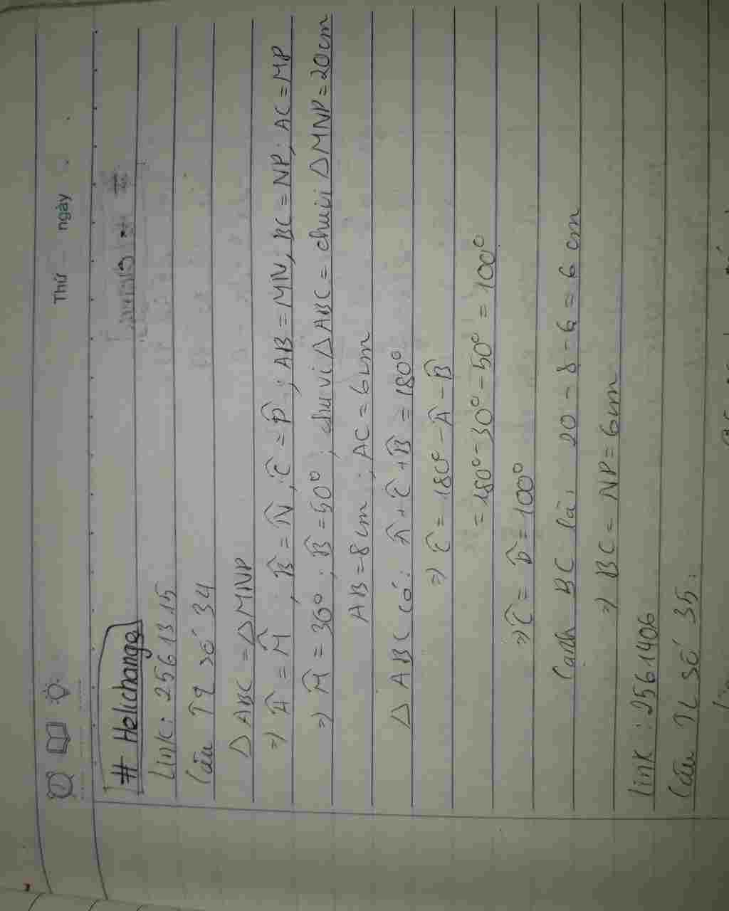 toan-lop-7-cho-abc-mnp-a-30-n-50-abc-co-chu-vi-20cm-ab-8cm-ac-6cm-tinh-cac-goc-cac-canh