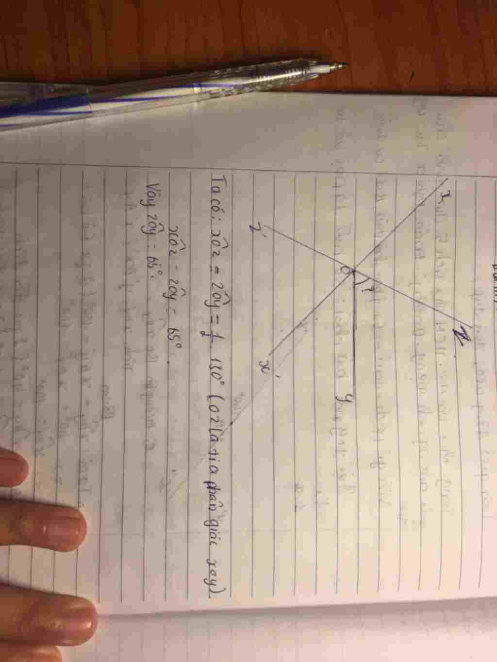 toan-lop-7-cho-goc-oy-130-do-ve-tia-oz-la-tia-phan-giac-cua-goc-oy-ve-goc-oz-doi-dinh-voi-goc-oz