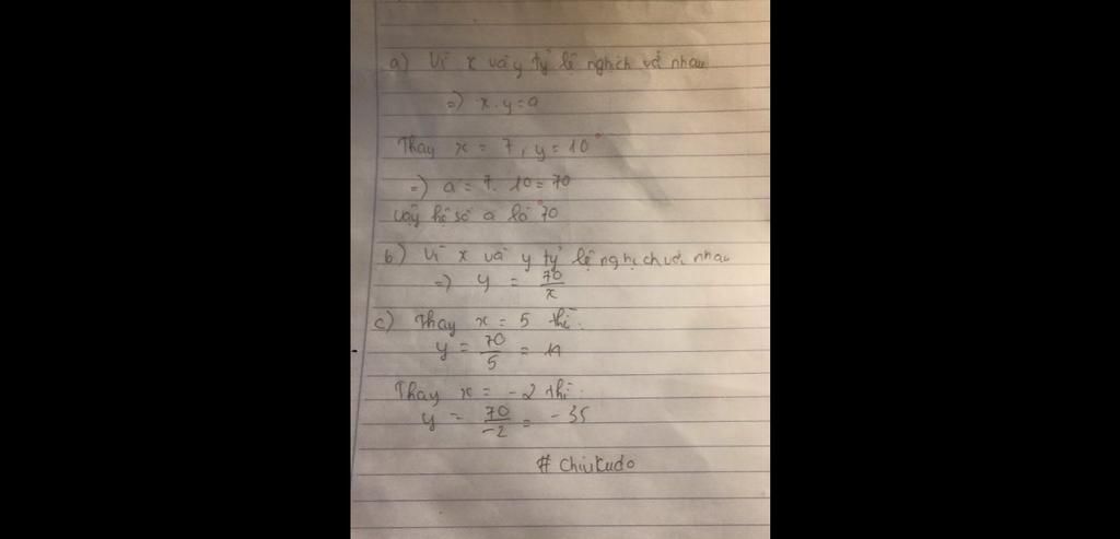 toan-lop-7-cho-hai-dai-luong-va-y-ti-le-nghich-voi-nhau-khi-7-thi-y-10-a-tim-he-so-ti-le-b-bieu