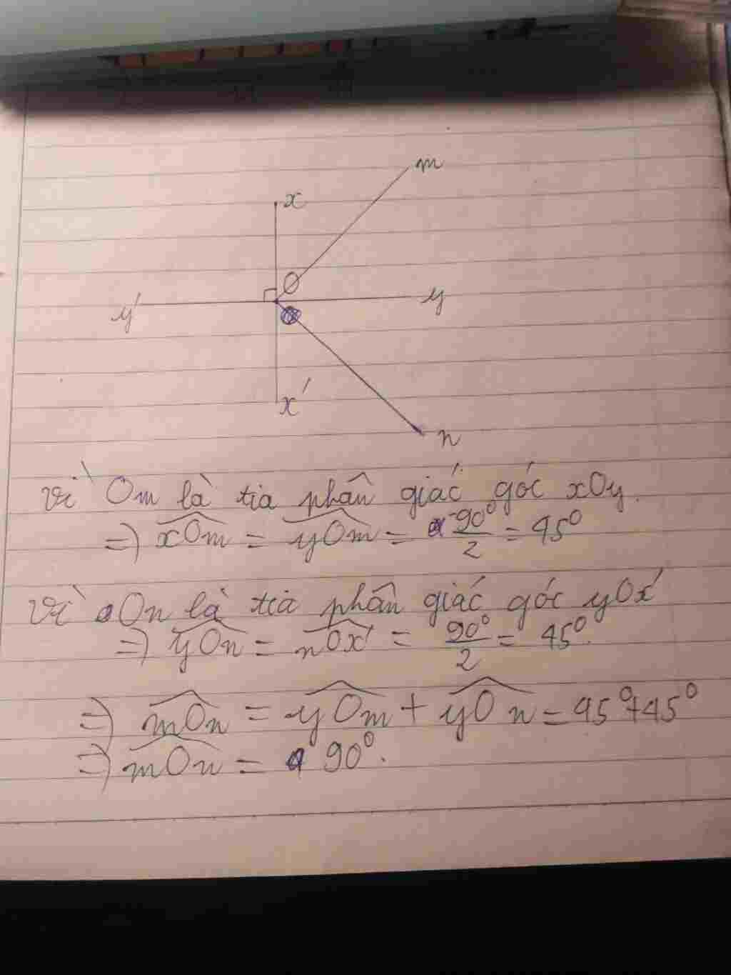 toan-lop-7-cho-hai-duong-thang-va-yy-vuong-goc-voi-nhau-tai-o-ve-tia-om-la-phan-giac-cua-goc-oy