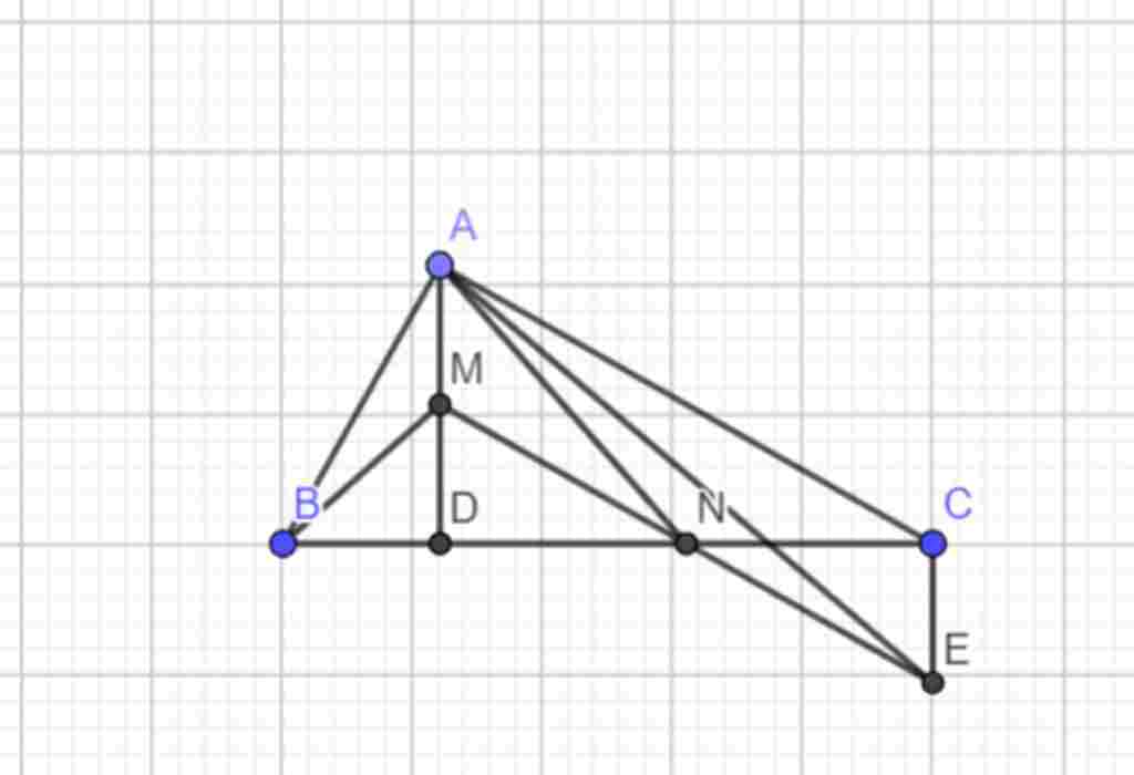 toan-lop-7-cho-tam-giac-abc-a-90-do-ke-duong-cao-ad-cho-n-la-trung-diem-cua-dc-m-la-trung-diem-c