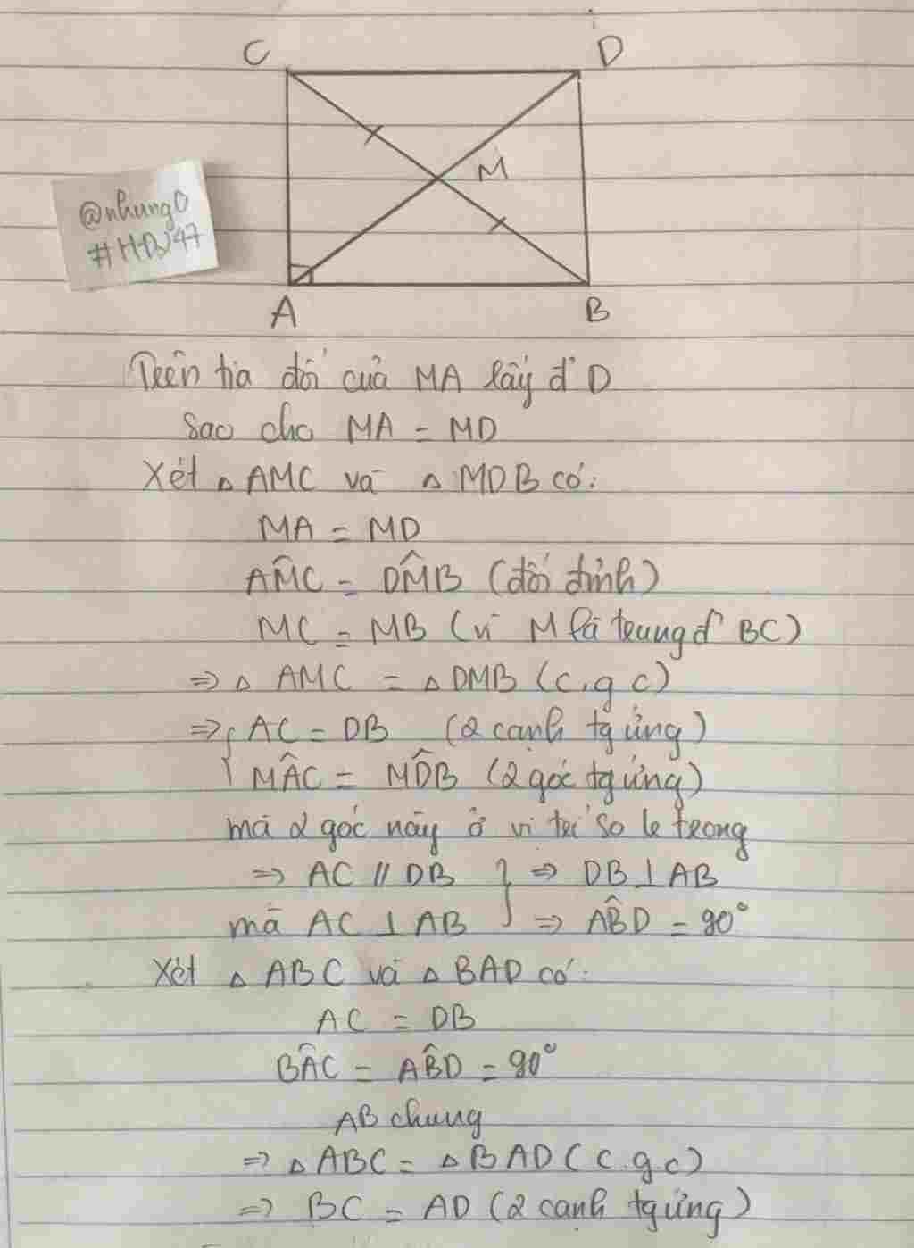 toan-lop-7-cho-tam-giac-abc-biet-goc-a-90-o-m-la-trung-diem-cua-canh-bc-chung-minh-rang-am-1-2-b